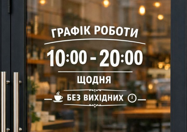 Наклейки на вікна