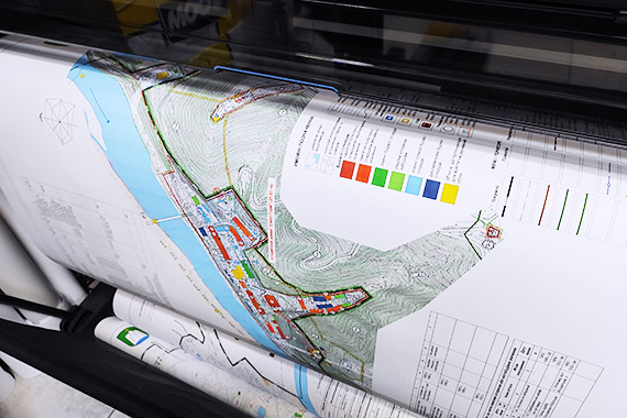 Кольоровий друк креслень A1 A2 A3 A4 у Києві — друкарня РАЗ